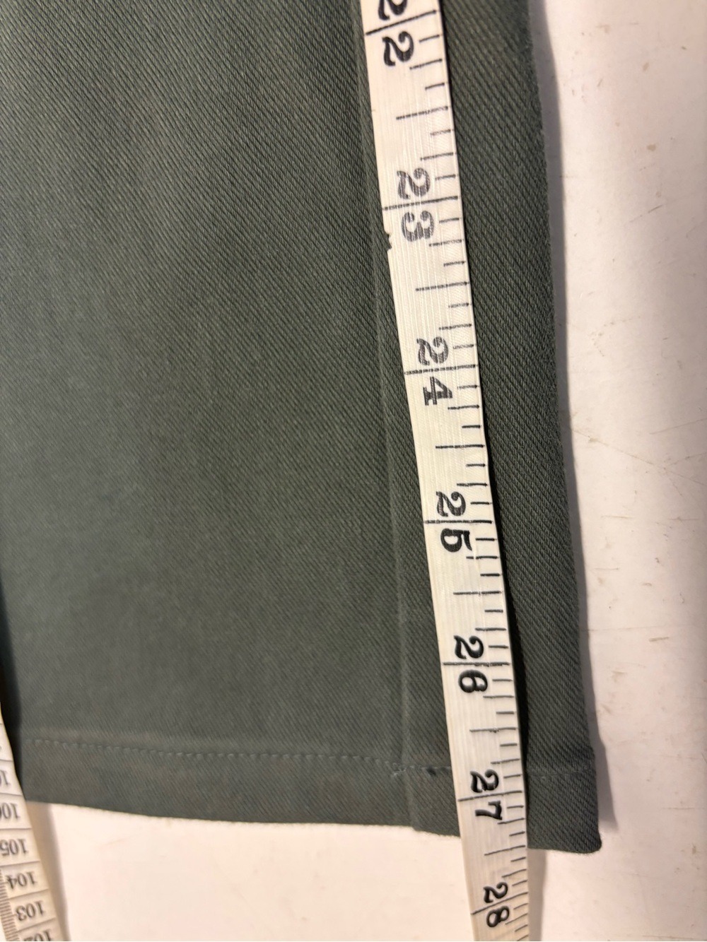 Frank & Oak The Jane Straight Leg Pant in Thyme or Olive Green, size 2 - Picture 13 of 13
